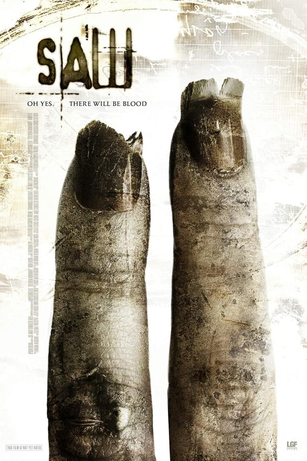 Saw II Movie Poster - Horror Thriller Sequel Artwork Movie Poster | Film Wall Art Print