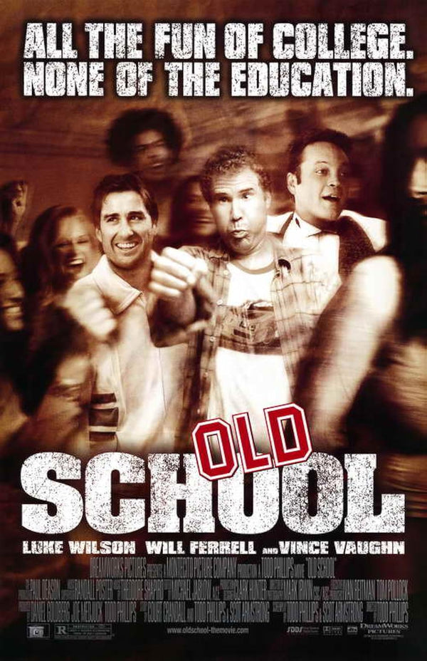Old School Movie Poster - Classic Comedy Film Art Print Movie Poster | Film Wall Art Print