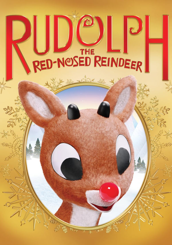 Rudolph the Red Nosed Reindeer Movie Poster | Festive Animation & Comedy Movie Poster | Film Wall Art Print
