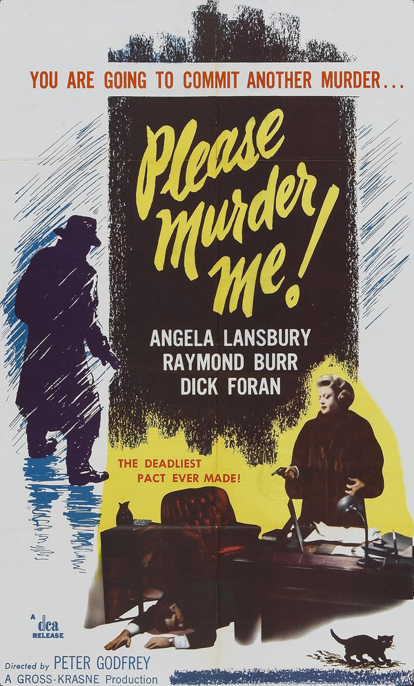 Please Murder Me (1956) – Dark Crime Drama & Film-Noir Classic Movie Poster | Film Wall Art Print