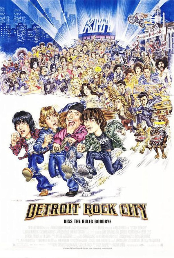 Detroit Rock City (1999) – Adventure Comedy Music Movie Poster Movie Poster | Film Wall Art Print