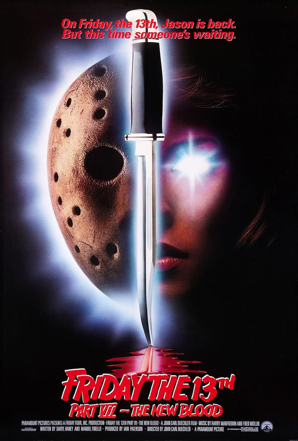 Friday the 13th Part VII (1988) Movie Poster – Horror Thriller Movie Poster | Film Wall Art Print
