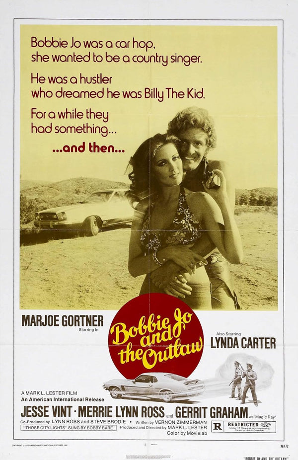 Bobbie Jo and the Outlaw (1976) - Crime, Drama, Romance Movie Movie Poster | Film Wall Art Print
