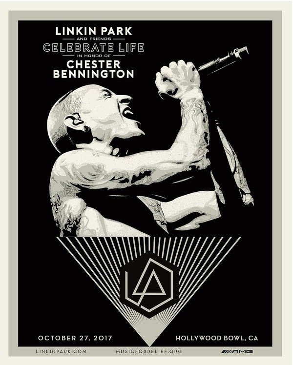 Linkin Park & Blink-182 Concert Poster | Music Genre Movie Poster | Film Wall Art Print