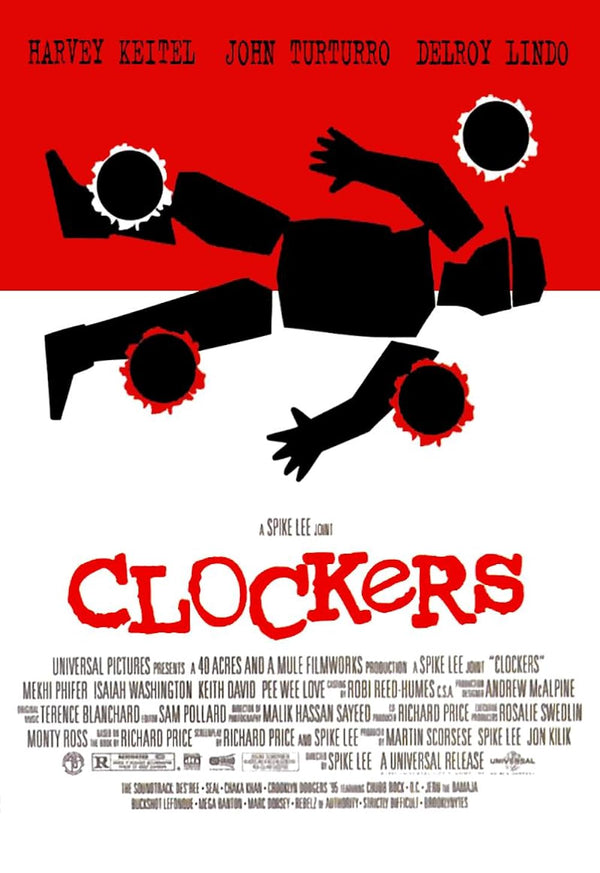 Clockers 1995 Movie Poster – Crime Drama Mystery Movie Poster | Film Wall Art Print
