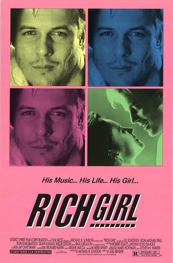 Rich Girl (1991) - Drama Poster | Classic Wealth & Identity Themes Movie Poster | Film Wall Art Print