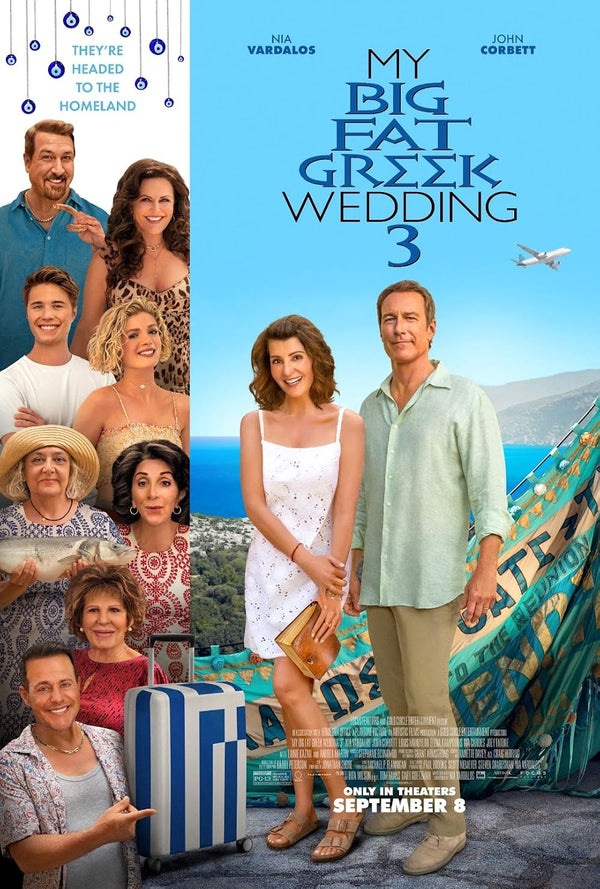 My Big Fat Greek Wedding 3 (2023) - Romantic Comedy Drama Movie Poster | Film Wall Art Print