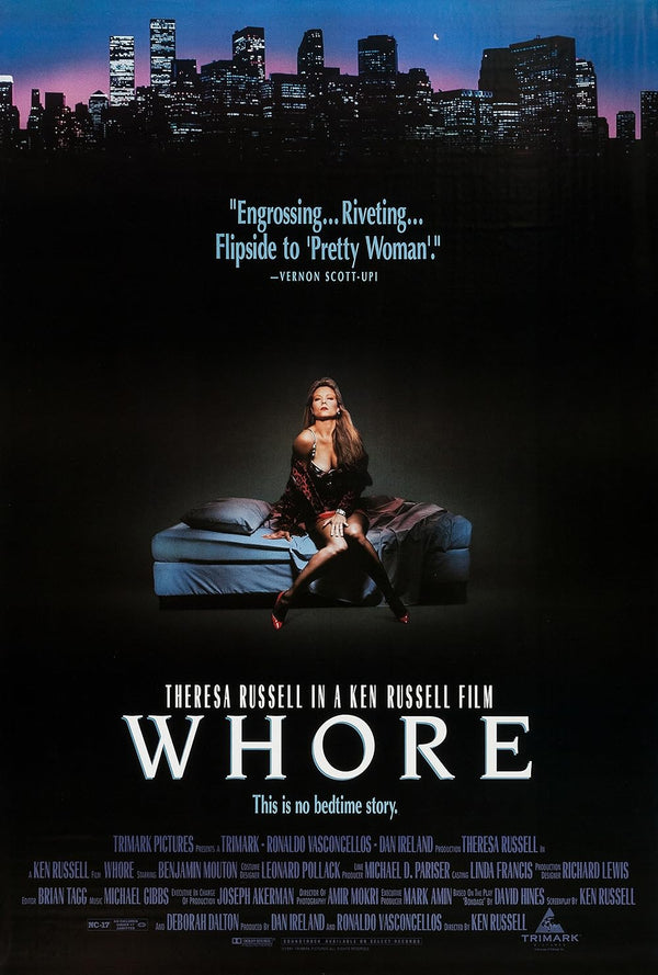 Whore (1991) - Powerful Drama Movie Poster & Review Movie Poster | Film Wall Art Print