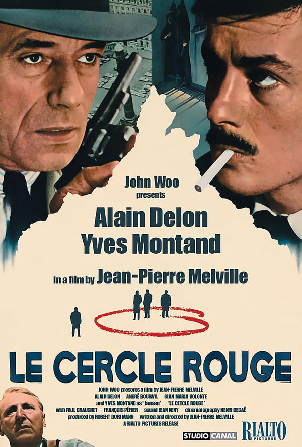 Red Circle (1970) – A Must-Watch Crime Thriller Poster Movie Poster | Film Wall Art Print