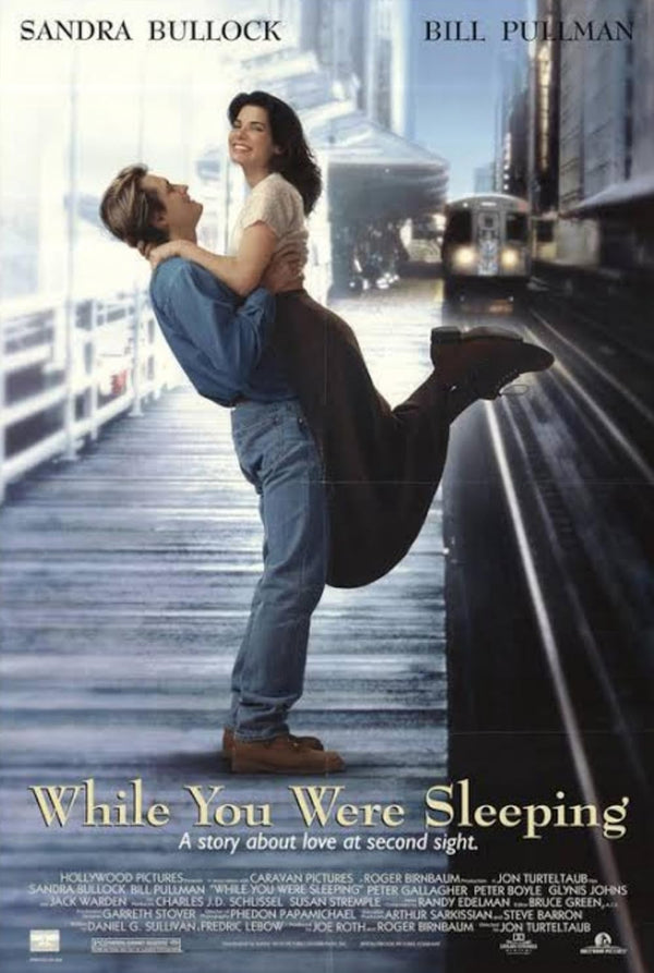 While You Were Sleeping Movie Poster - Romantic Comedy Classic Movie Poster | Film Wall Art Print