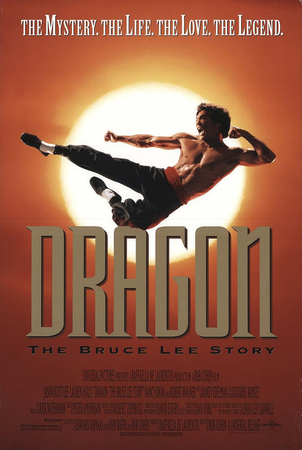 Dragon: The Bruce Lee Story (1993) – Celebrating Bruce Lee's Legacy Movie Poster | Film Wall Art Print