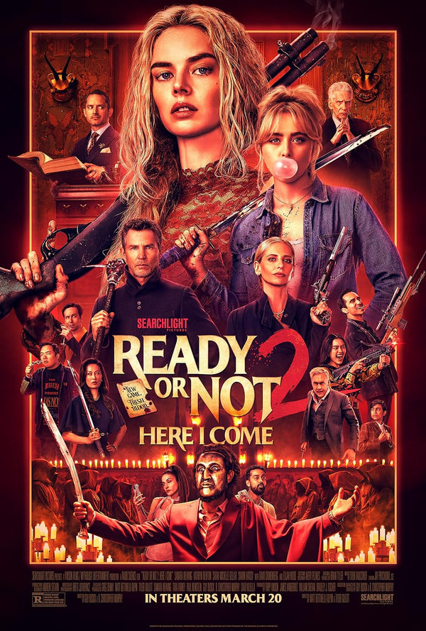 Come On (2026) - Dark Comedy Horror Thriller Movie Poster Movie Poster | Film Wall Art Print