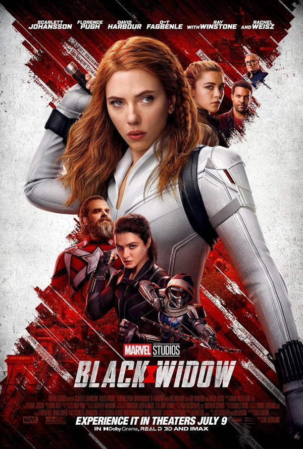 Black Widow Movie Poster - Official Marvel Film Artwork Movie Poster | Film Wall Art Print