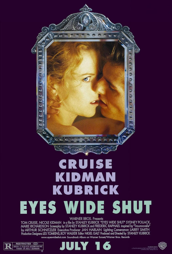 Eyes Wide Shut (1999) – Kubrick’s Mysterious Thriller Movie Poster | Film Wall Art Print