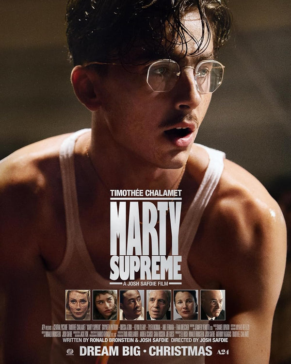 Marty Supreme Movie Poster - Official Film Artwork & Design Movie Poster | Film Wall Art Print