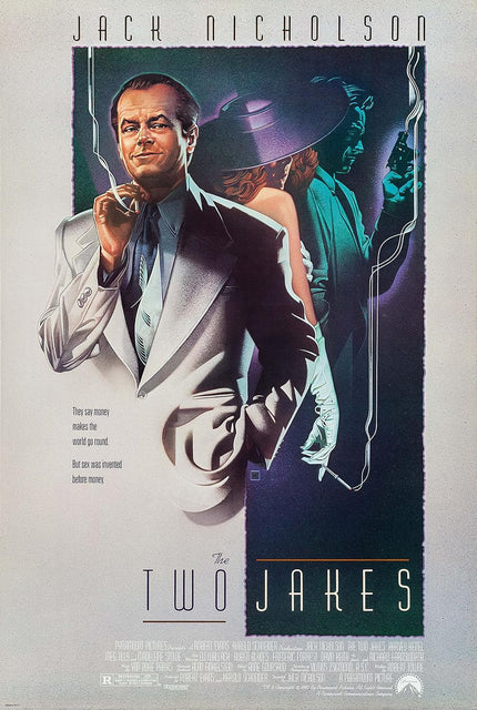 Two Jakes (1990) Movie Poster – Crime Drama Mystery Thriller Movie Poster | Film Wall Art Print
