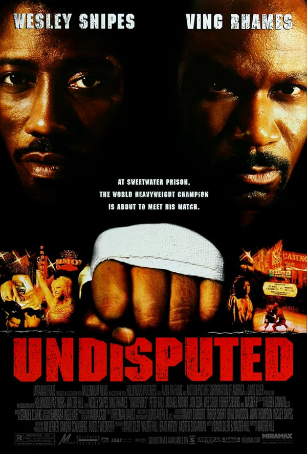 Undisputed (2002) - Action-Packed Drama & Crime Thriller Movie Poster | Film Wall Art Print