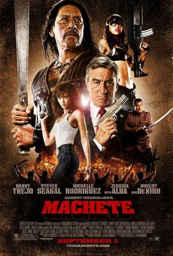 Machete (2010) – Action, Crime, Thriller Movie Poster Movie Poster | Film Wall Art Print
