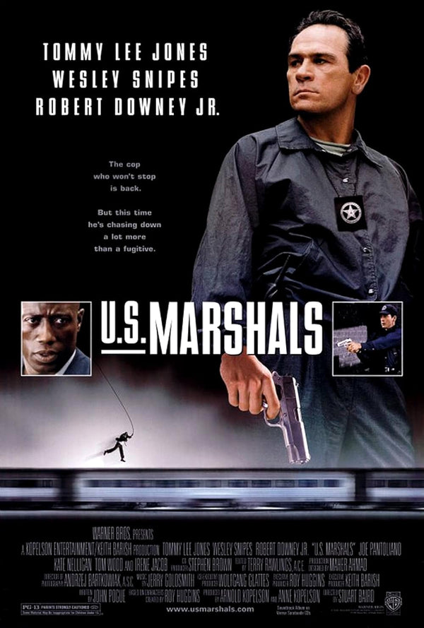 U.S. Marshals (1998) – Action-Packed Crime Thriller Poster Movie Poster | Film Wall Art Print