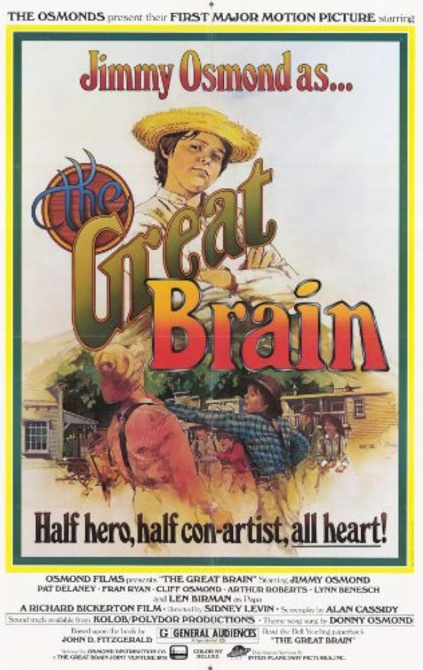 Great Brain (1978) - Nostalgic Comedy Movie Poster Movie Poster | Film Wall Art Print