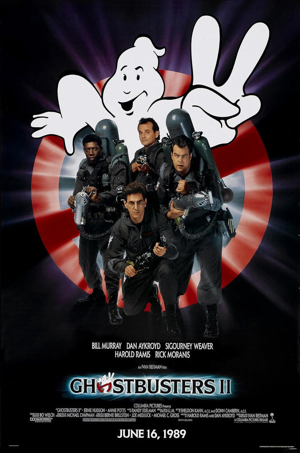 Ghostbusters II Movie Poster - Official Artwork & Collectible Print Movie Poster | Film Wall Art Print