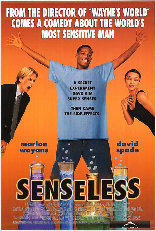 Senseless (1998) - Romantic Comedy Movie Poster | [Your Site] Movie Poster | Film Wall Art Print