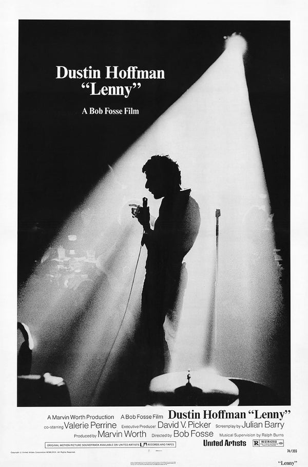 Lenny (1974) - Biographical Drama Movie Poster Movie Poster | Film Wall Art Print
