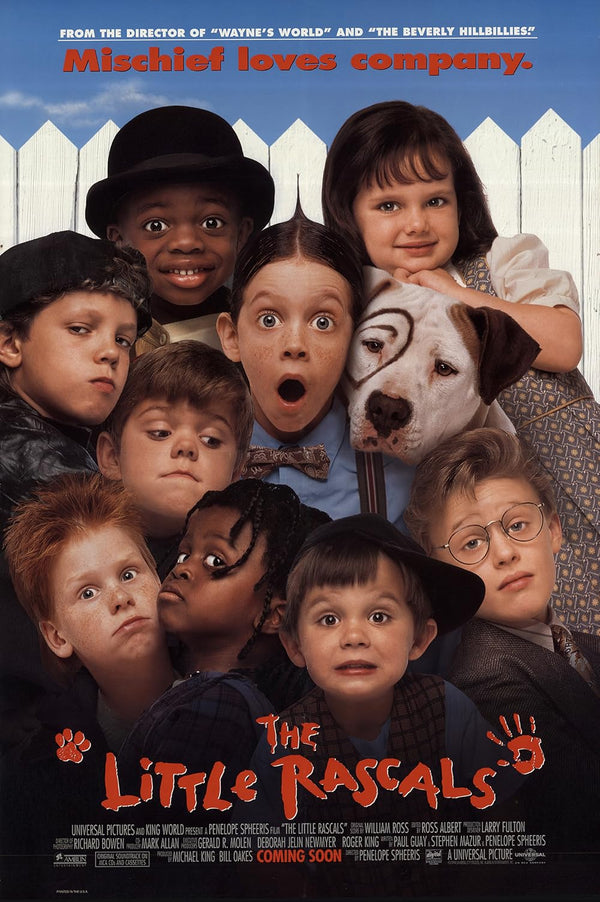 Little Rascals (1994) - Family Comedy & Romantic Classic [Streaming] Movie Poster | Film Wall Art Print