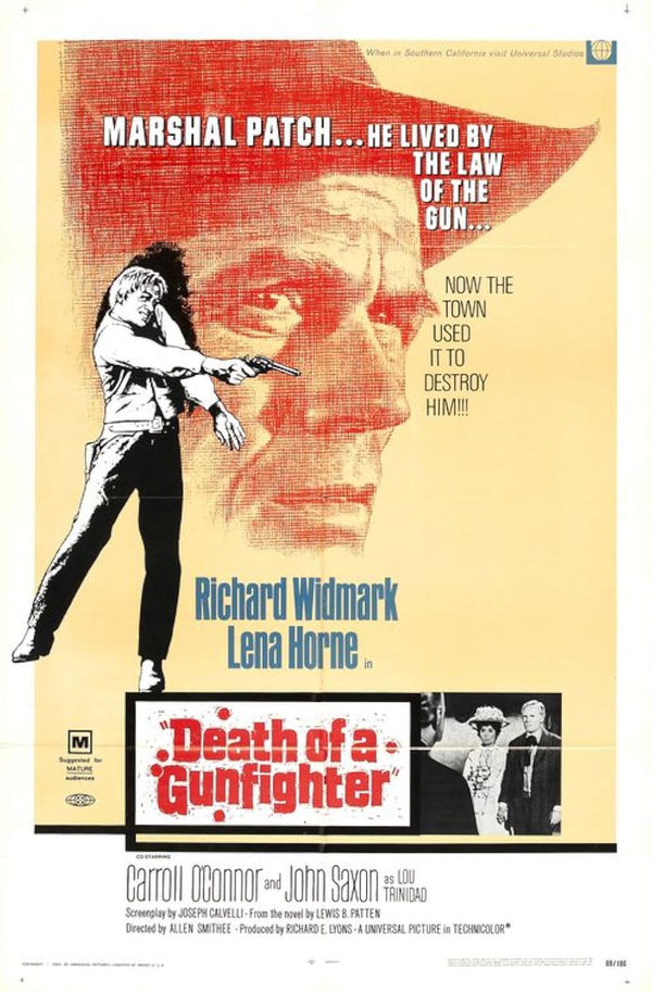 Death of a Gunfighter (1969) – Drama, Western Movie Poster Movie Poster | Film Wall Art Print