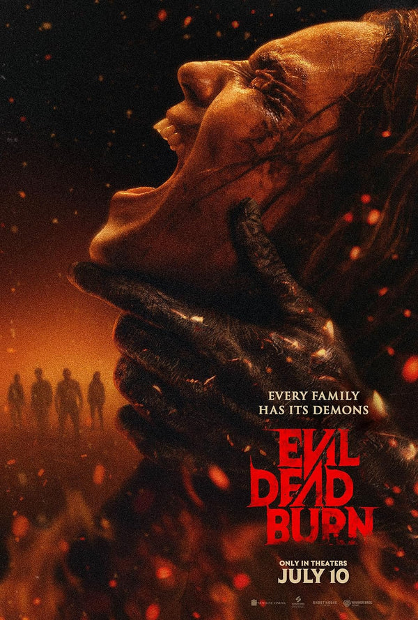 Evil Dead Burn (2026) - A Haunting Fantasy Horror Thriller Movie Poster | Film Wall Art Print