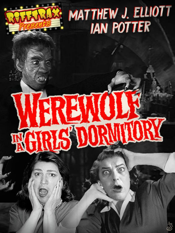 Werewolf in a Girls' Dormitory Horror Poster (2020) Movie Poster | Film Wall Art Print