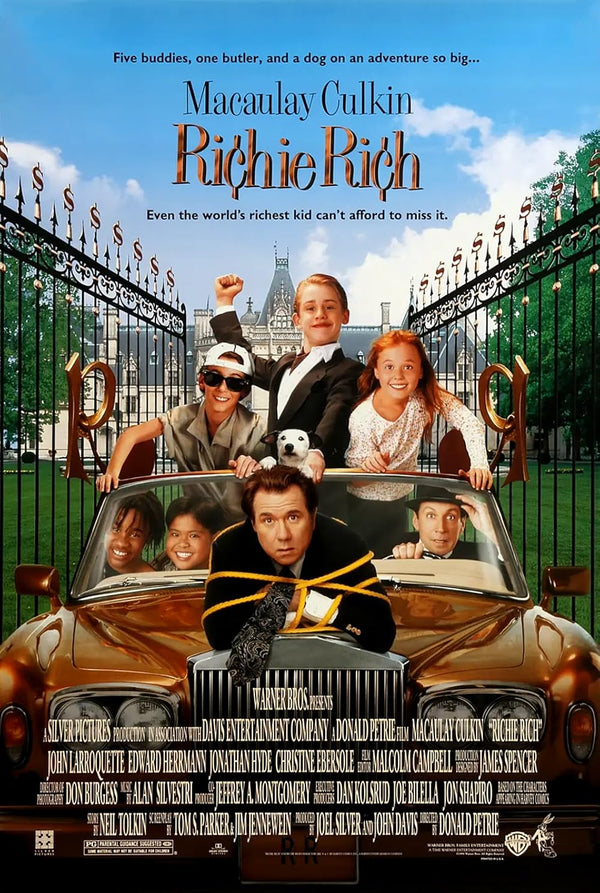 Richie Rich (1994) Comedy Family Movie Poster Movie Poster | Film Wall Art Print