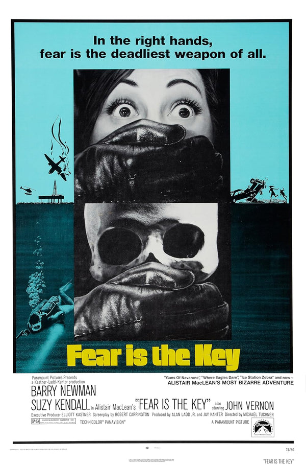 Fear is the Key (1972) Action, Crime, Drama Movie Poster Movie Poster | Film Wall Art Print