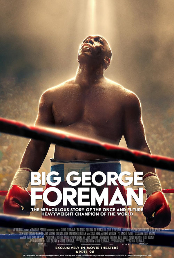 Big George Foreman (2023) – Biography, Drama, Sport Movie Poster | Film Wall Art Print
