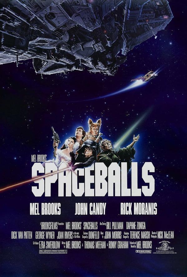 Spaceballs Movie Poster - Classic Sci-Fi Comedy Parody Movie Poster | Film Wall Art Print