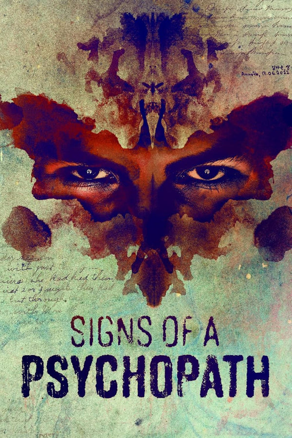 Psychopath: Dark Crimes Unveiled – True Crime Documentary Movie Poster | Film Wall Art Print