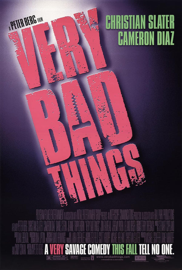 Very Bad Things (1998) – Dark Comedy Crime Thriller Movie Poster Movie Poster | Film Wall Art Print