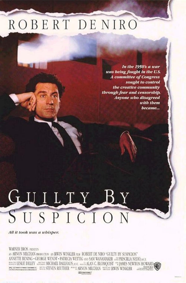 Guilty By Suspicion (1991) Classic Drama Movie Poster Movie Poster | Film Wall Art Print