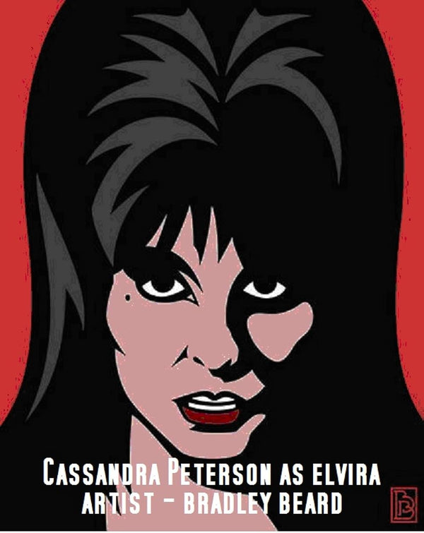 Cassandra Peterson TV Episode Poster | Talk-Show Highlights Movie Poster | Film Wall Art Print