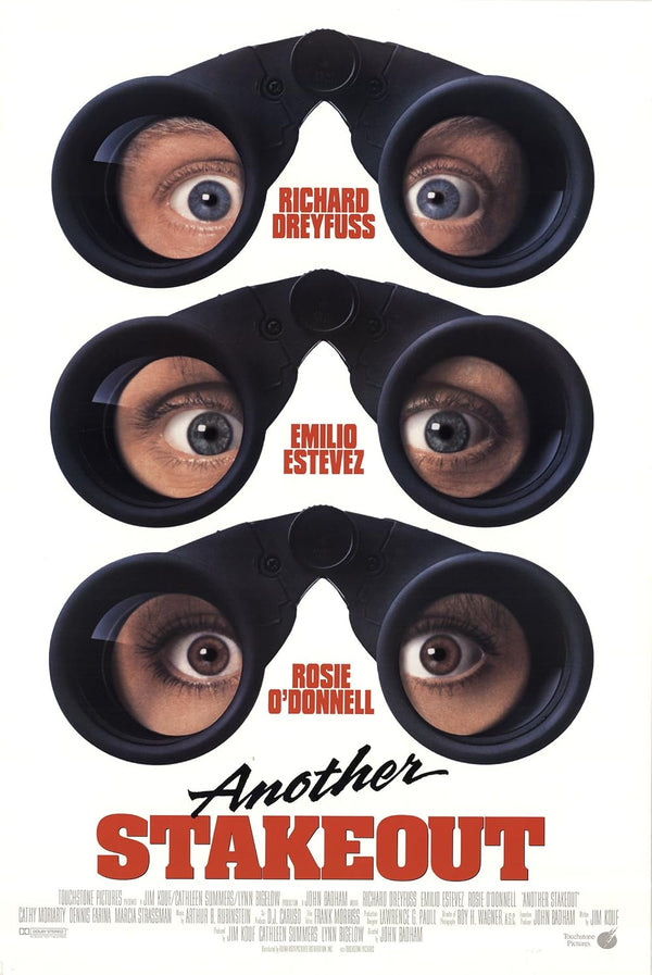 Another Stakeout (1993) - Hilarious Crime Comedy Poster Movie Poster | Film Wall Art Print