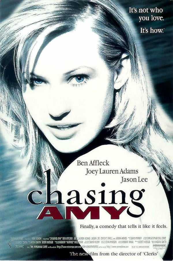 Chasing Amy Movie Poster - Kevin Smith Classic Romantic Comedy Movie Poster | Film Wall Art Print