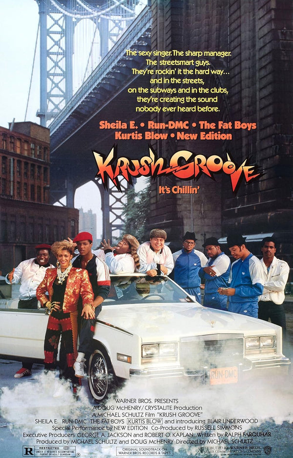 Krush Groove (1985) - Comedy, Drama, Music Movie Poster Movie Poster | Film Wall Art Print