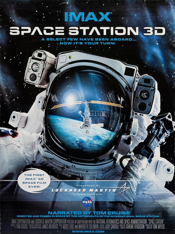 Space Station 3D (2002) Documentary Poster Movie Poster | Film Wall Art Print