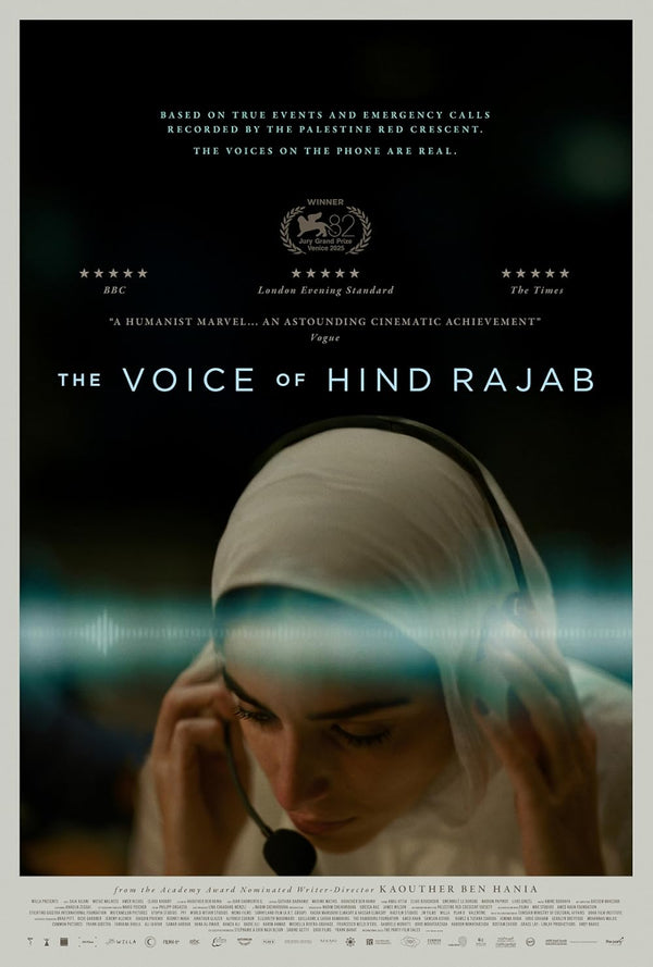 The Voice of Hind Rajab (2025) - Biography Drama War Movie - Premium Movie Poster