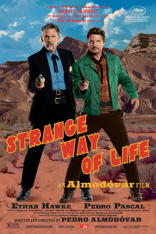 Strange Way of Life Movie Poster – Short Drama Western Film Movie Poster | Film Wall Art Print
