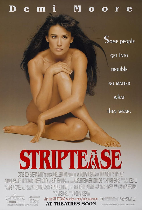 Striptease 1996 Movie Poster – Comedy, Crime, Drama Movie Poster | Film Wall Art Print
