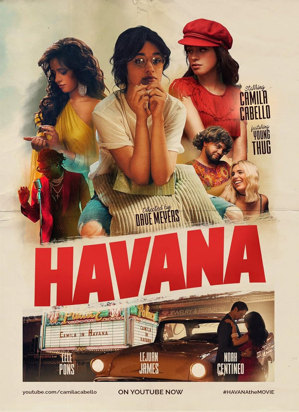 Camila Cabello Music Video Poster – Comedy, Romance & Fun Movie Poster | Film Wall Art Print