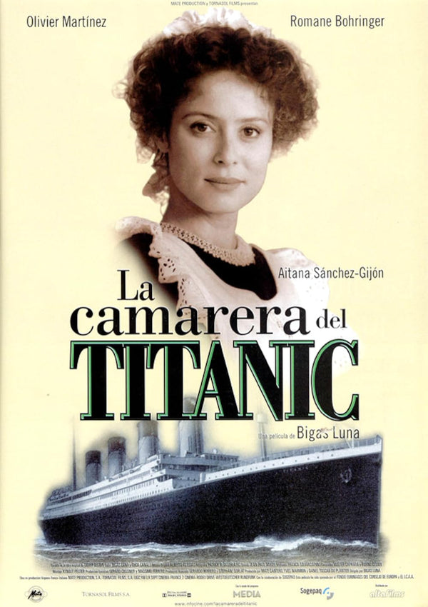 Chambermaid on the Titanic (1997) Movie Poster – Romantic Drama Movie Poster | Film Wall Art Print