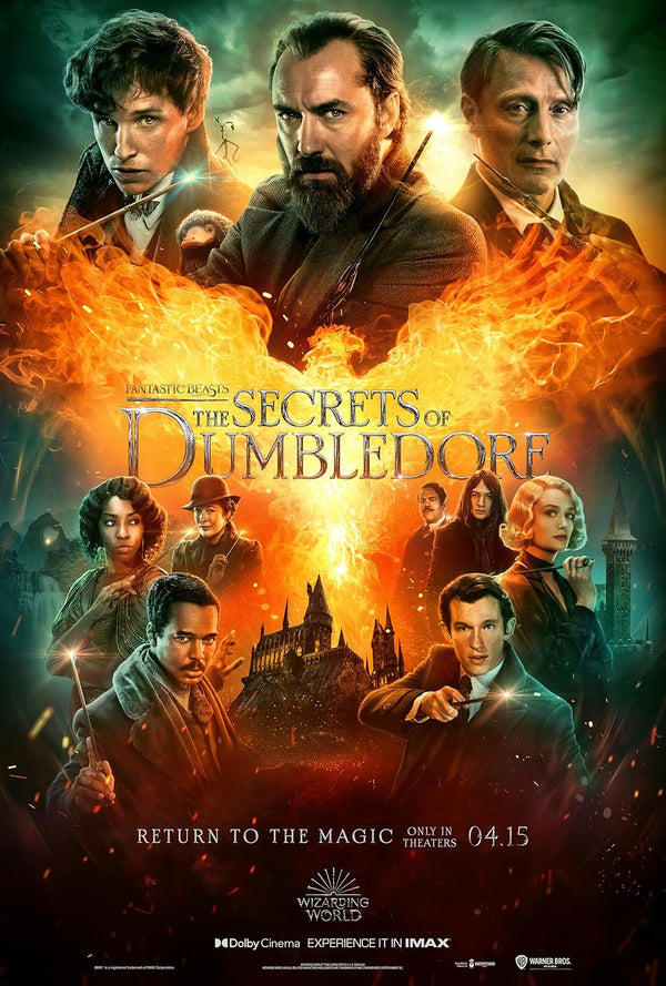 Fantastic Beasts: The Secrets of Dumbledore (2022) Movie Poster | Film Wall Art Print