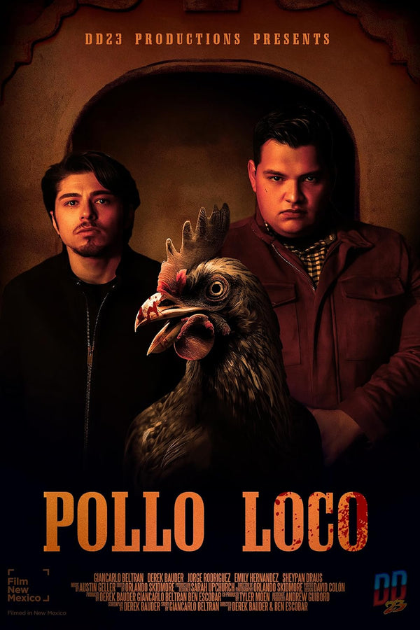 Pollo Loco - A Short Crime Drama Movie Poster Movie Poster | Film Wall Art Print